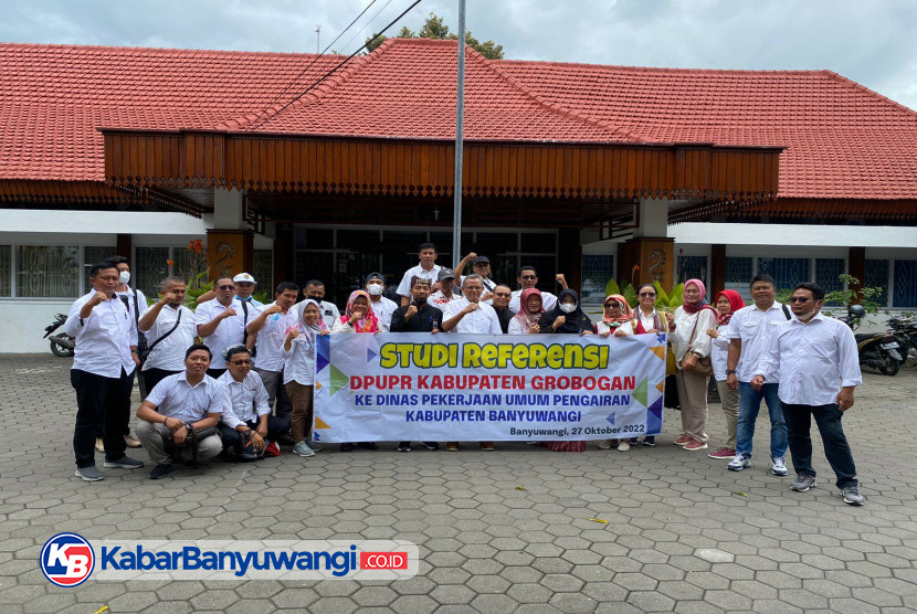 DPU PR Grobogan Studi Banding ke DPU Pengairan Banyuwangi