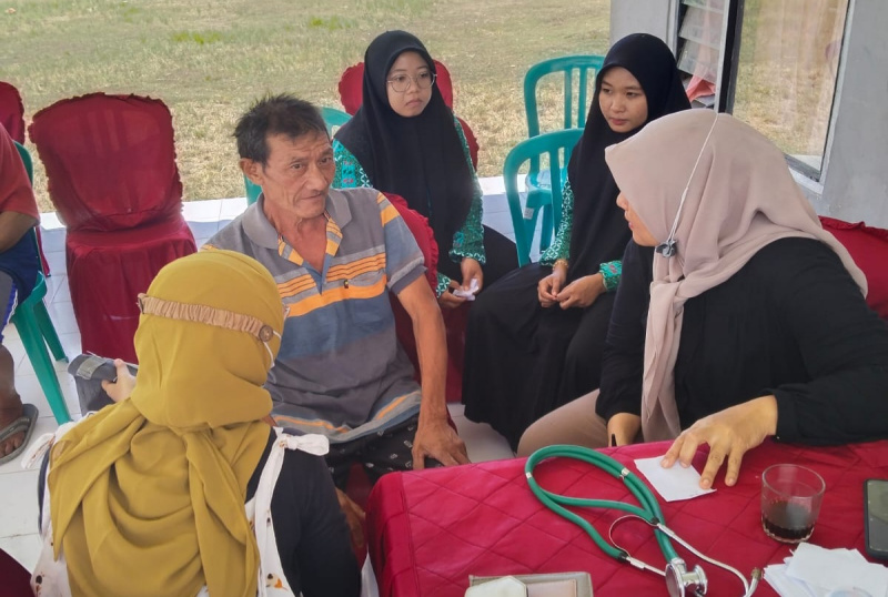 Puluhan Warga Banyuwangi Dapat Manfaat Pengobatan Gratis Dari Kader NU Pakistaji 