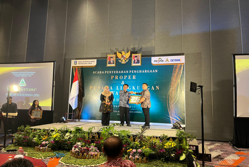 Terapkan Pengelolaan Lingkungan Baik, PT BSI Kembali Raih Penghargaan