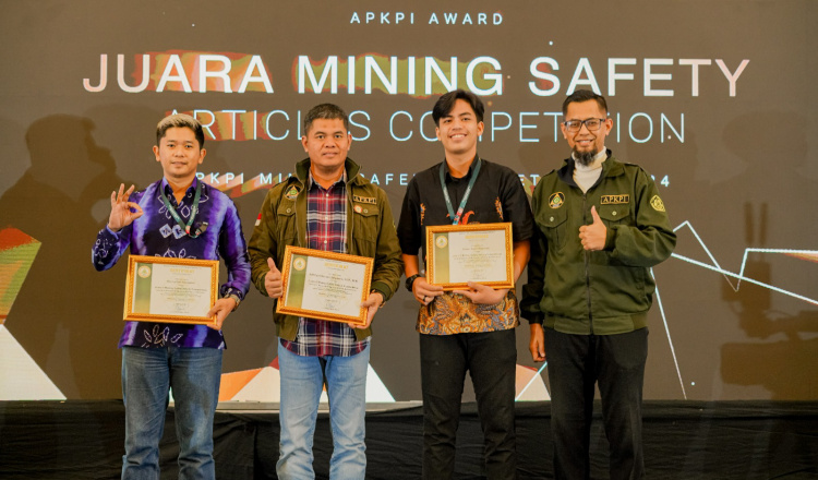 PT BSI Dapat Penghargaan dari APKPI untuk Artikel Keselamatan Pertambangan